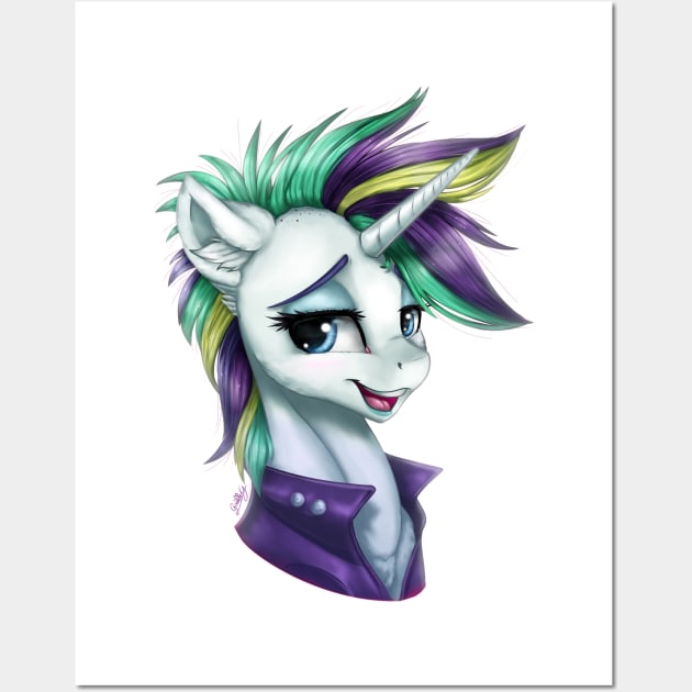 Rocking this mane Wall Art by GaelleDragons